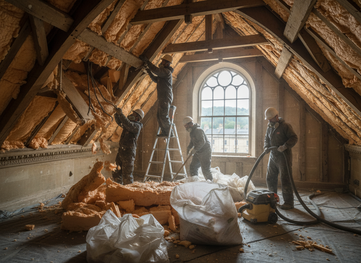 Spray Foam Removal in Bristol