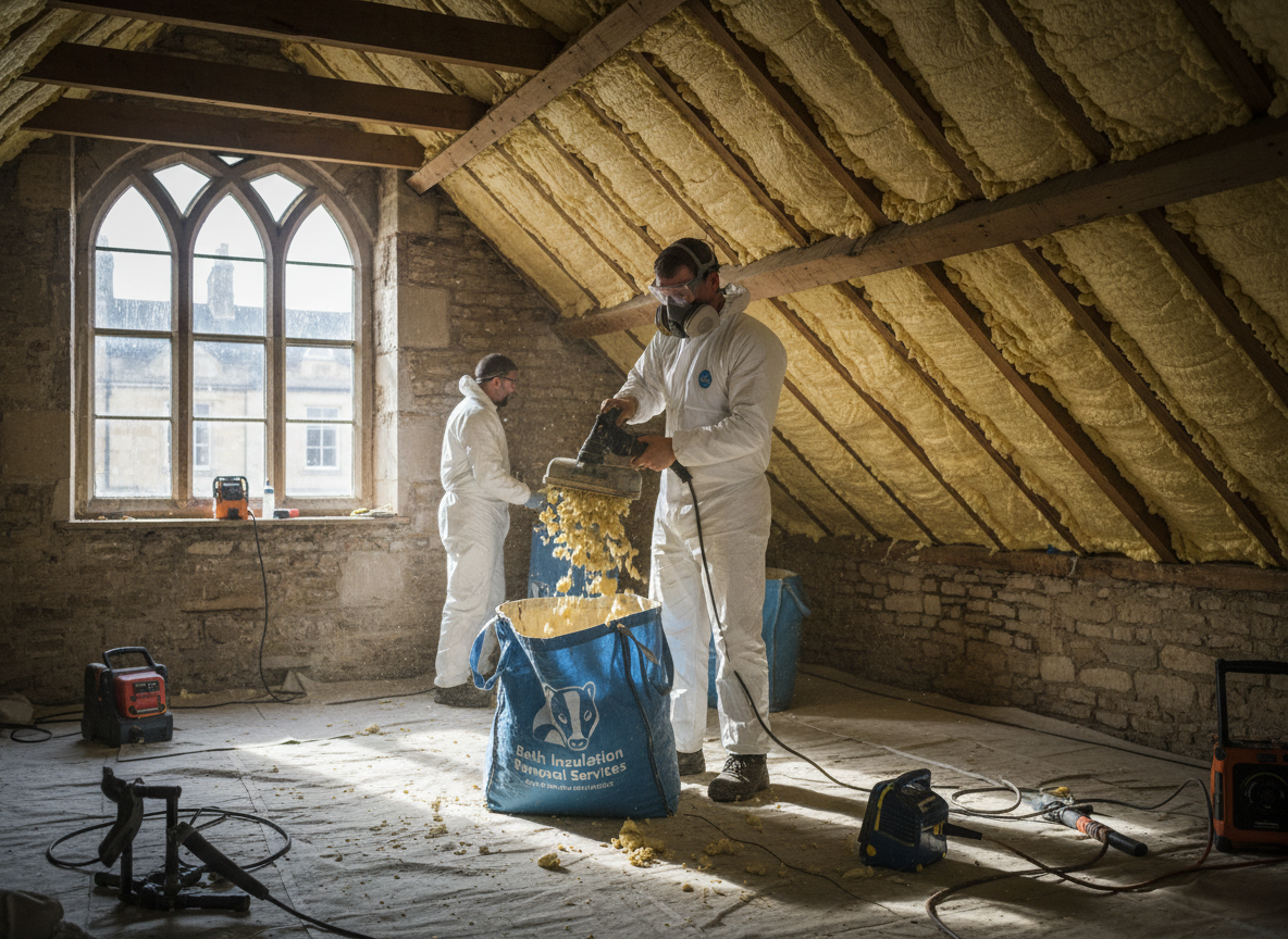 Spray Foam Removal Bath in Trowbridge, Somerset BA14