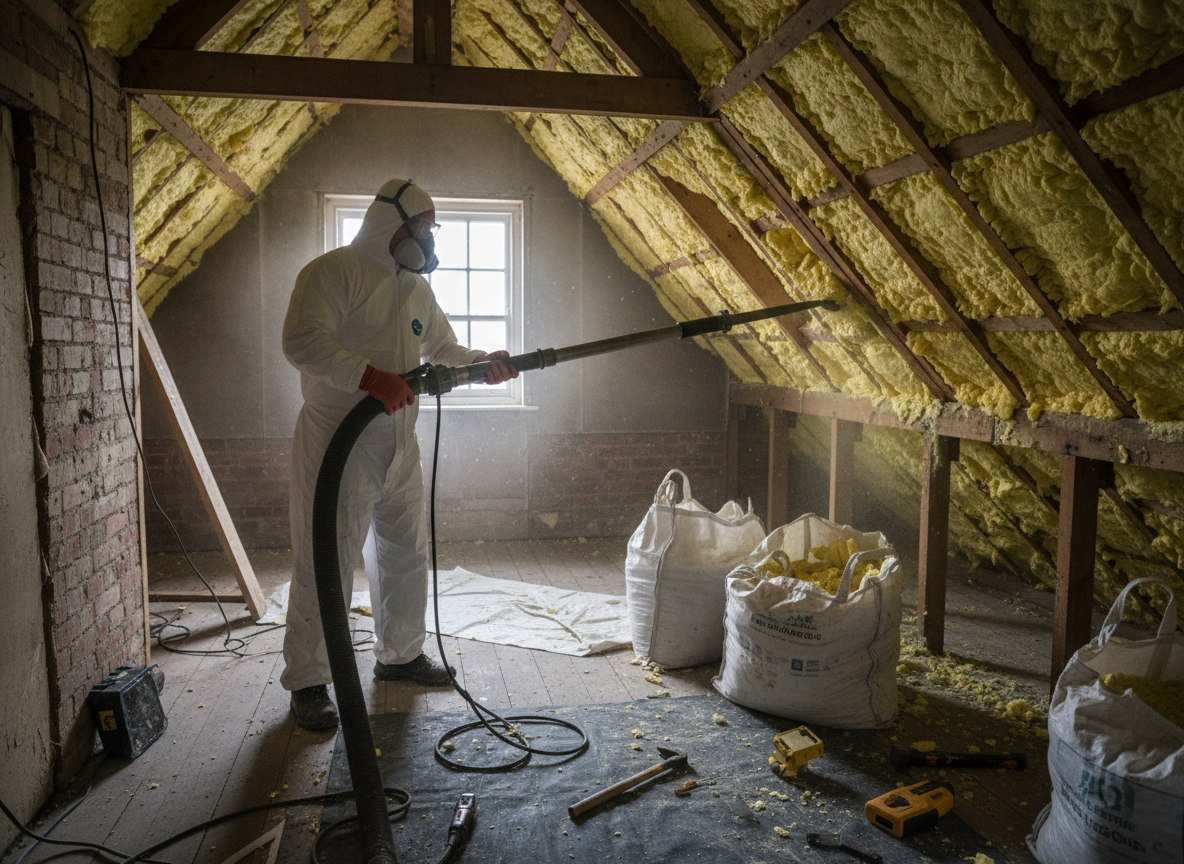 Spray Foam Removal Bath in Midsomer Norton, Somerset BA3 2