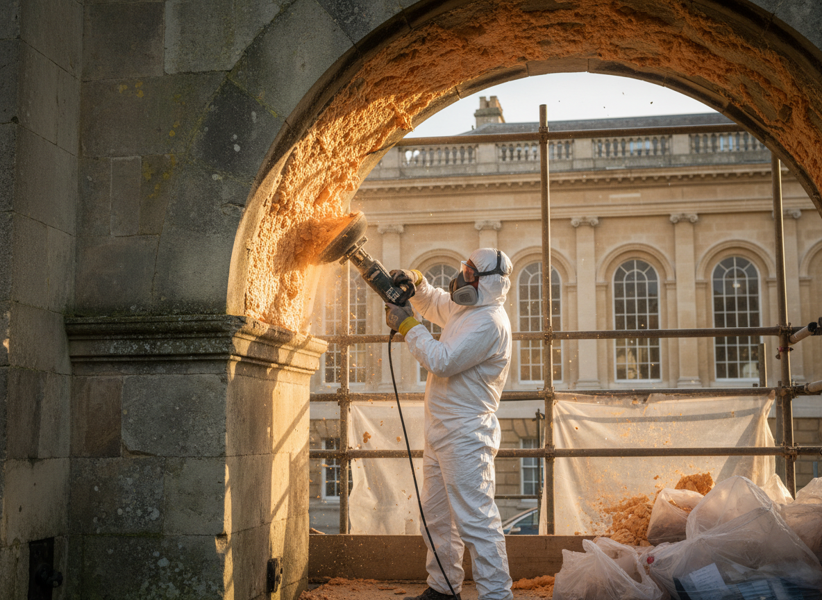 Thermal Spray Foam Removal in Bath, Somerset